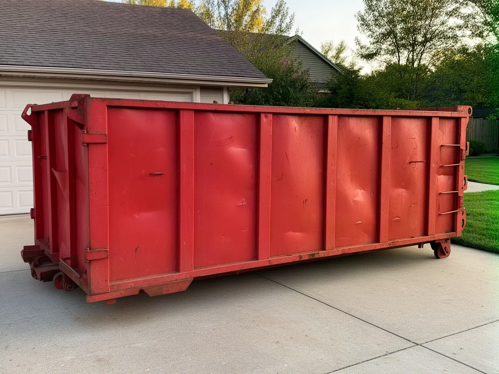 Roll-off dumpster from Butler Dumpster Rental Services in Waukee, IA